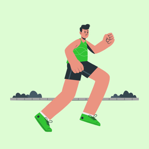jogging